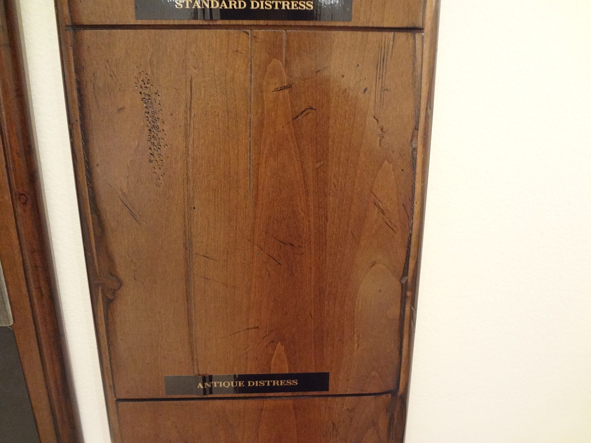 американская мебель с эффектом старения дерева